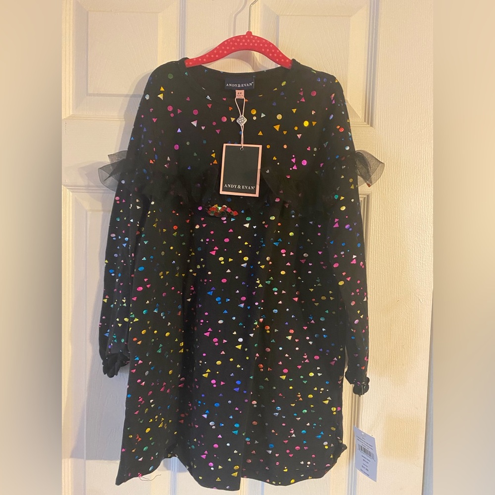 Girls size 6 new Andy & Evan dress.
